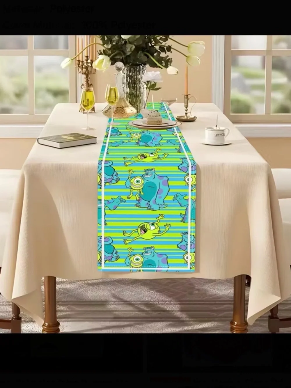 Monsters Inc Table Runner